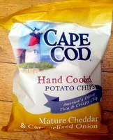 Hand Cooked Potato Chips Mature Cheddar & Caramelized Onion