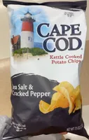 Sea Salt & Cracked Pepper Kettle Cooked Potato Chips