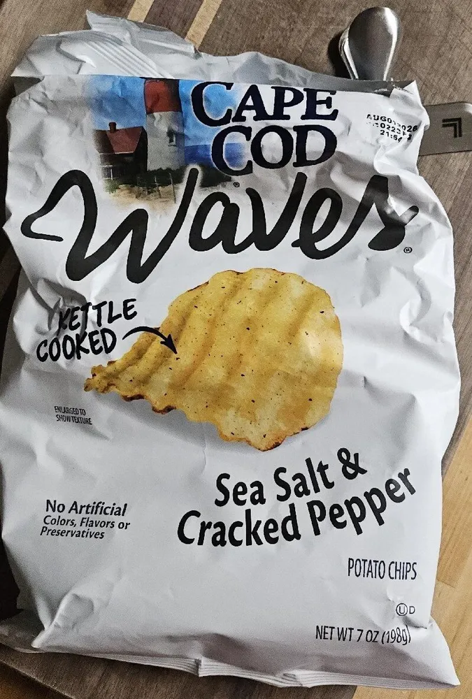 Sea Salt And Cracked Pepper Chips