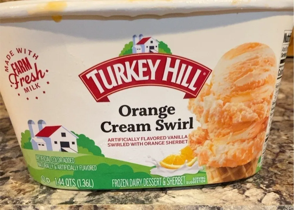 Orange Cream Swirl