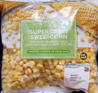 Supersweet sweetcorn
