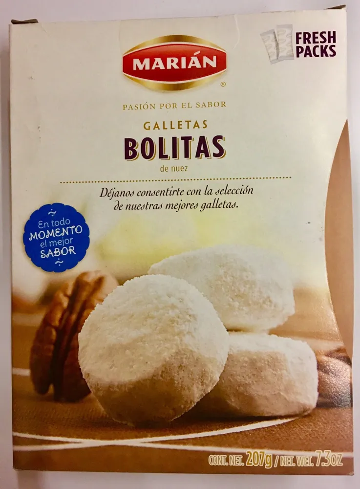 Galletas Bolitas de Nuez