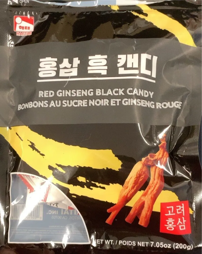 RED GINSENG BLACK CANDY