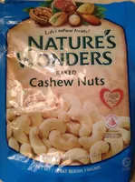 Nature's Wonders Baked Cashew Nuts