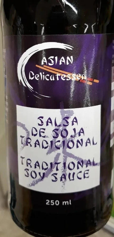 Salsa de soja tradicional