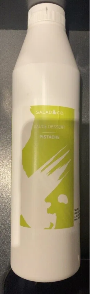 Sauce dessert pistache