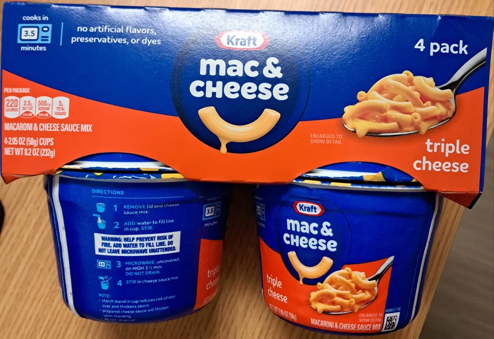 mac & cheese triple cheese