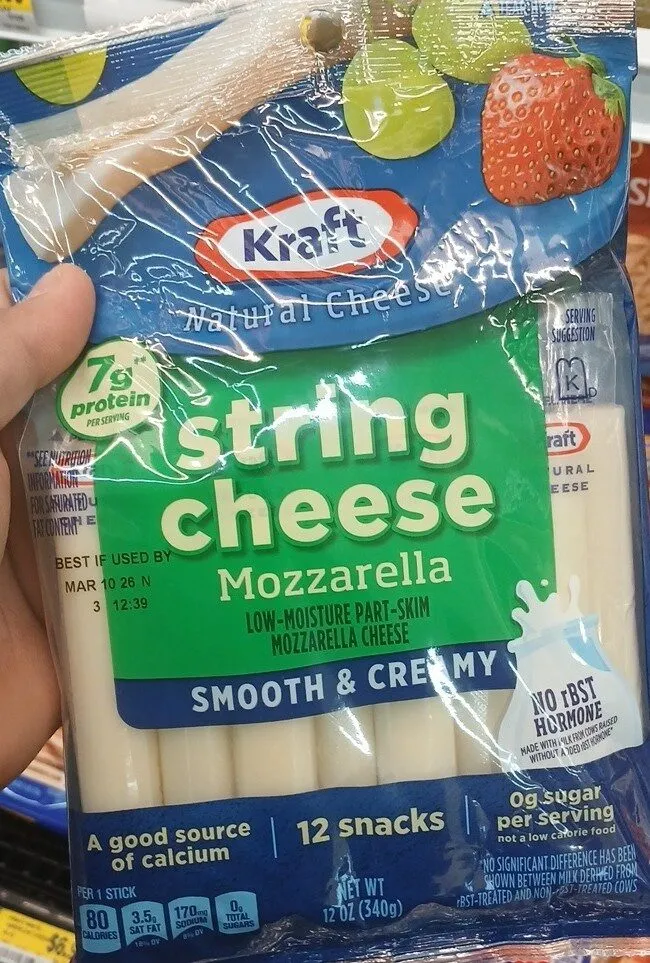 String Cheese Mozzarella
