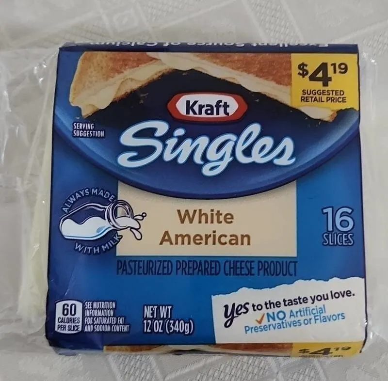 White American cheese