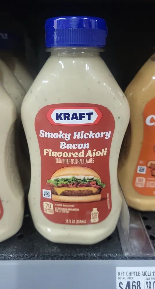 Smoky Hickory Bacon Flavored Aioli
