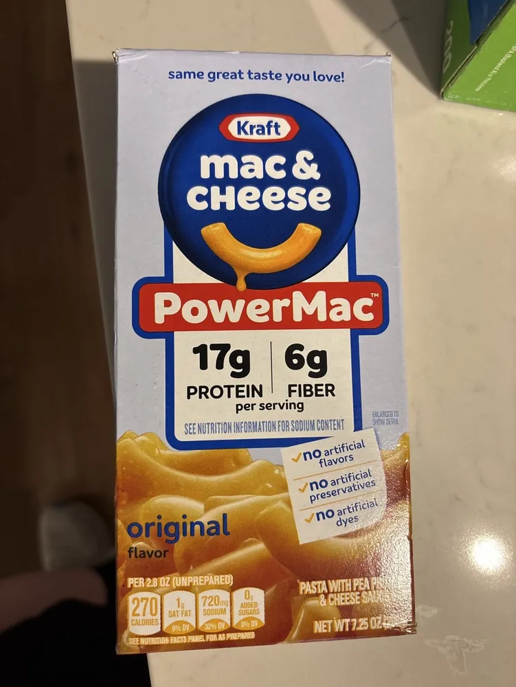 mac & cheese PowerMac original flavor