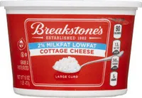 2% Milkfat Lowfat Cottage Cheese Large Curd
