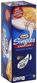 Singles american cheese slices