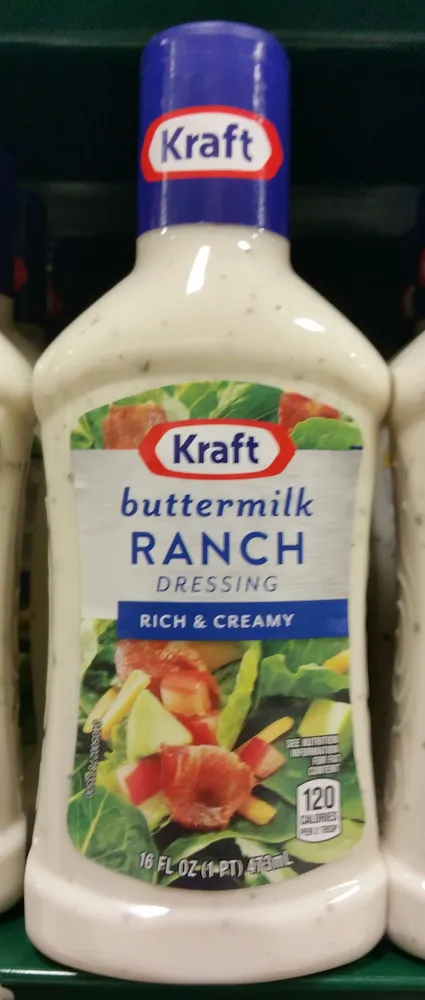 Buttermilk ranch dressing bottles