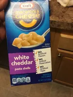 White Cheddar Pasta Shells As Packaged