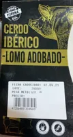 Lomo adobado cerdo iberico