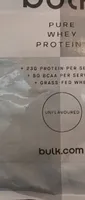 Bulk pure whey protein food supplement