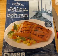 Wild alaska sockeye salmon