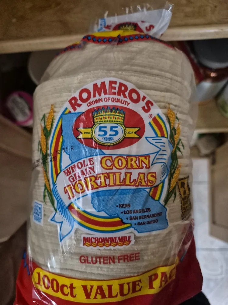Whole Grain Corn Tortillas