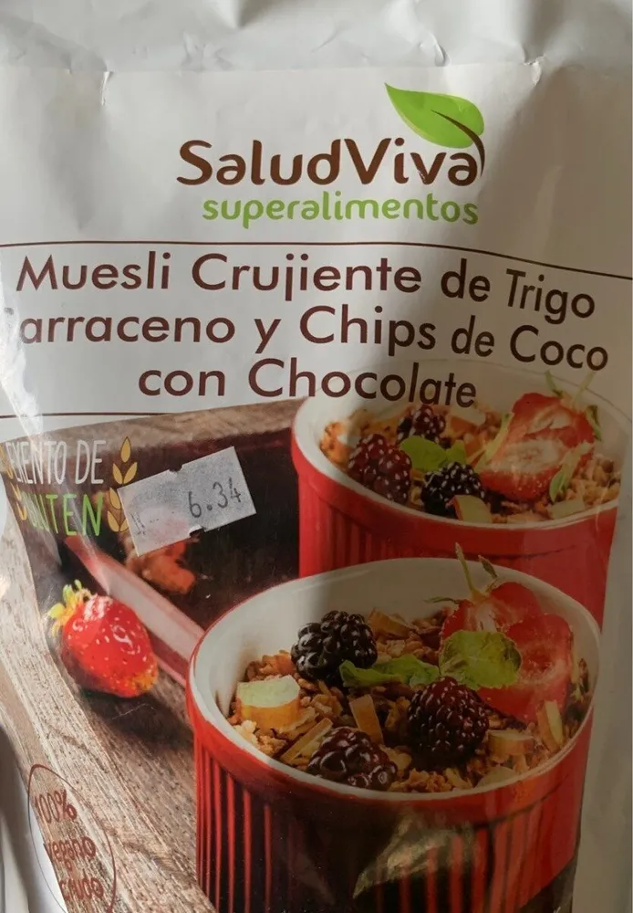 Muesli crujiente de trigo sarraceno