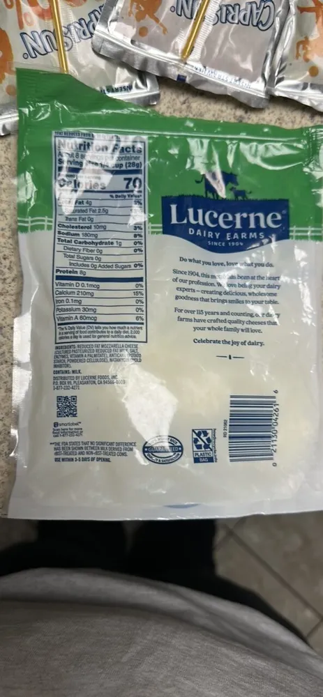 Mozzarella Cheese Shredded