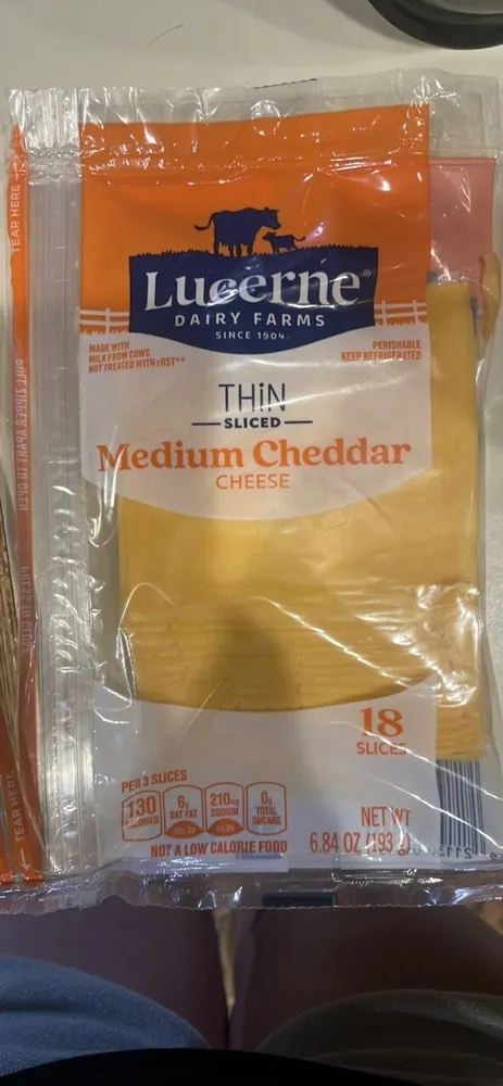 Medium Cheddar Cheese