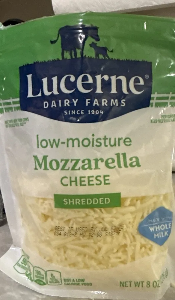 low-moisture Mozzarella CHEESE SHREDDED