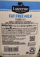 Fat Free Milk