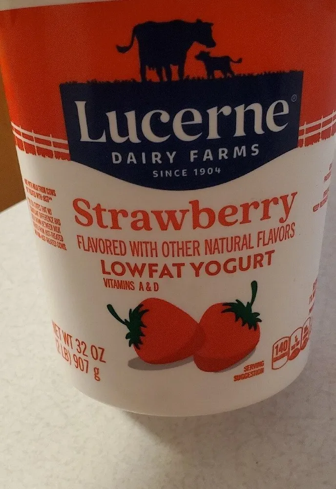 Strawberry Lowfat Yogurt