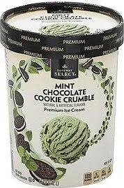 Mint Chocolaty Cookie Crumble Ice Cream