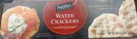 WATER CRACKERS CRACKED PEPPER