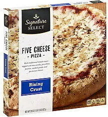 Rising crust five cheese pizza
