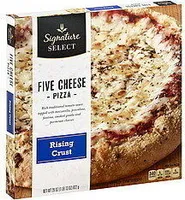 Rising crust five cheese pizza