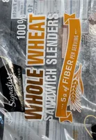 Select 100% whole wheat sandwich slenders