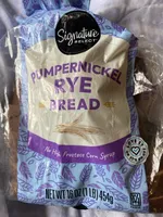 Pumpernickel rye bread