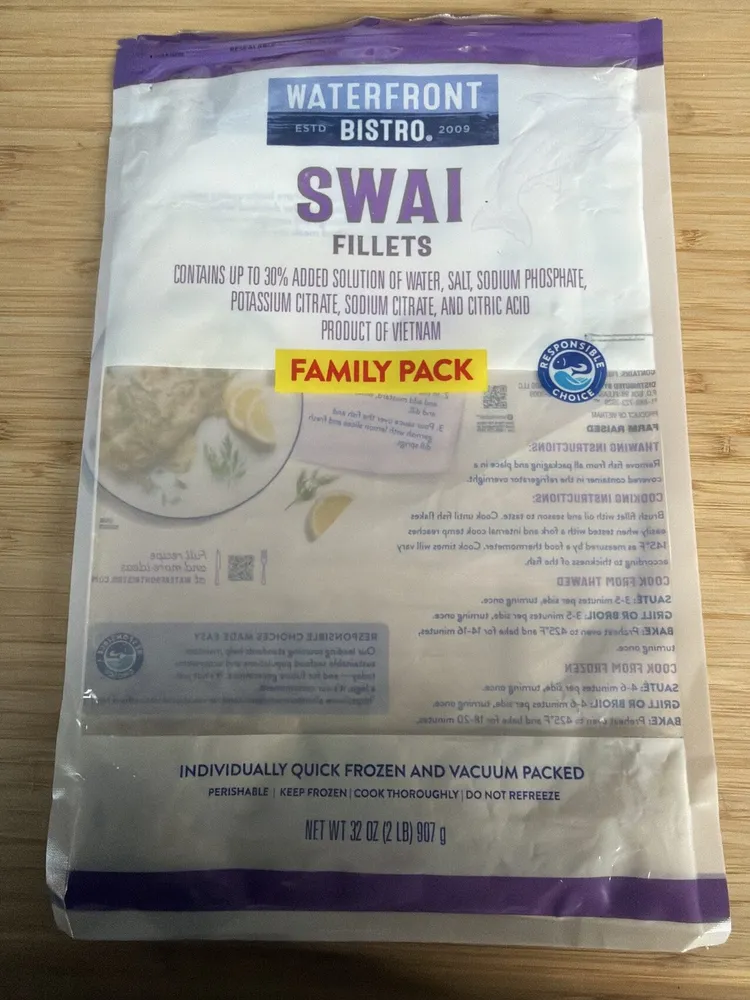 Boneless & Skinless Swai Fillets