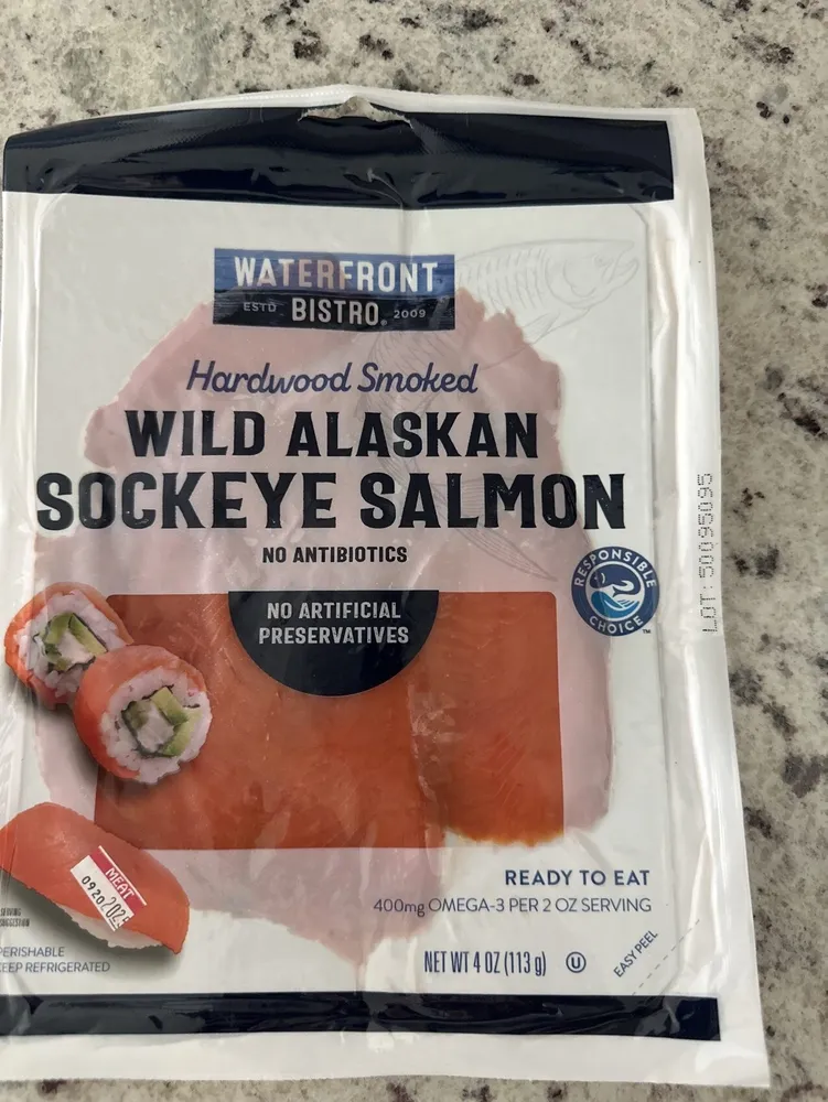 Smoked wild alaskan sockeye salmon