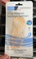 Hardwood Smoked Wild Alaskan Sockeye Salmon Peppered