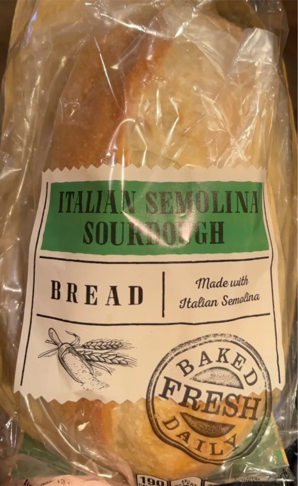 Italian Semolina Sourdough Bread
