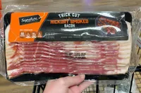Select hickory smoked thick cut bacon