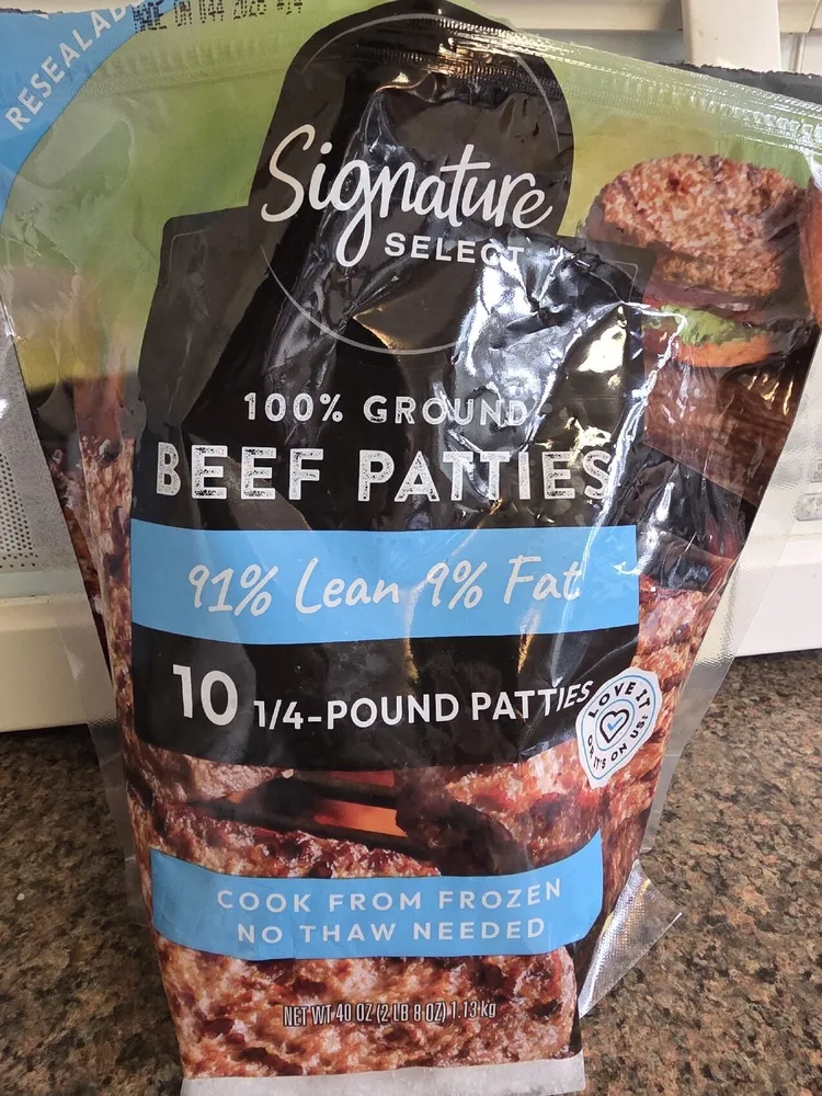 100% Ground Beef Patties