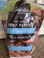 100% Ground Beef Patties