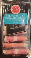 PROSCIUTTO & MOZZARELLA CHEESE ROLLS