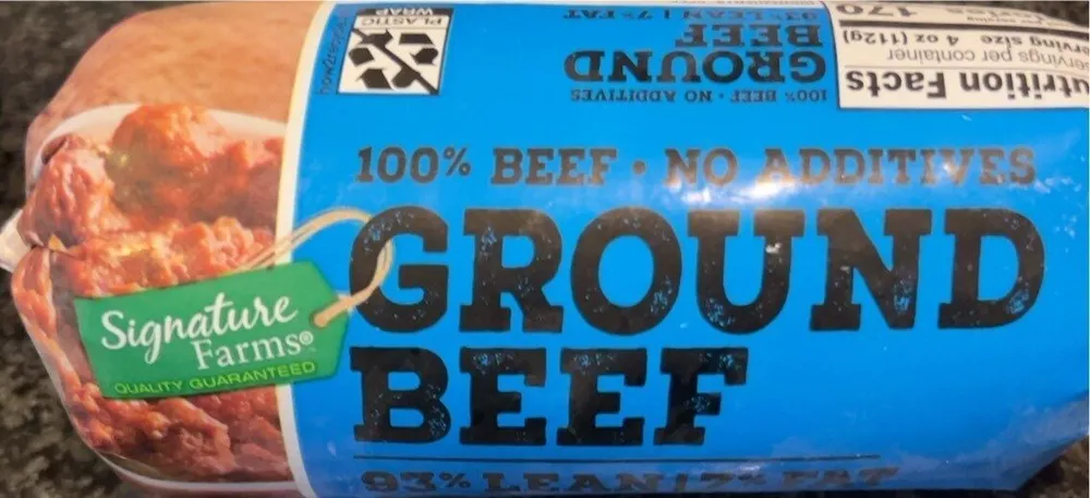 Ground Beef 93% Lean 7% Fat