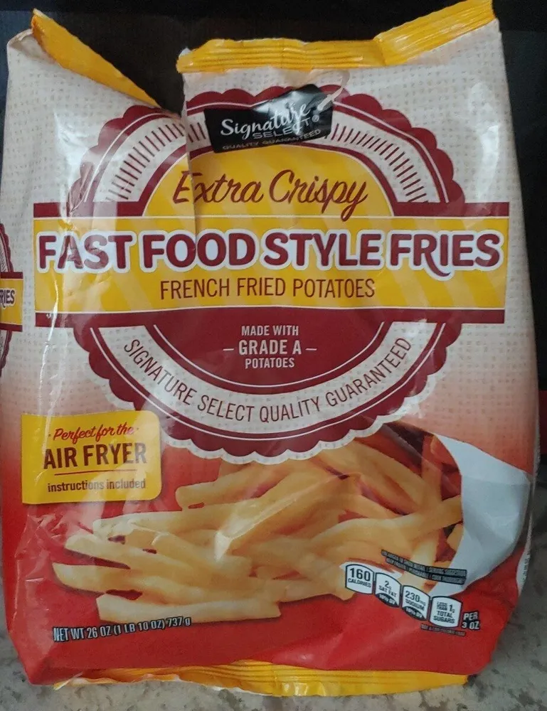 Extra Crispy Fast Food Style Fries