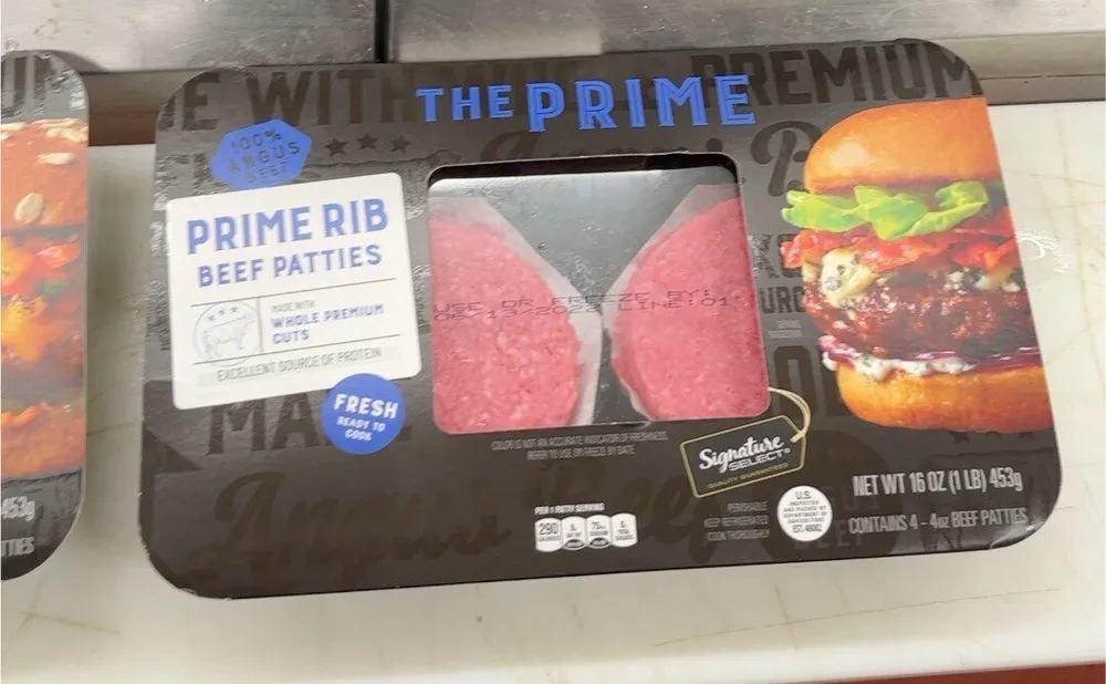 PRIME RIB BEEF PATTIES