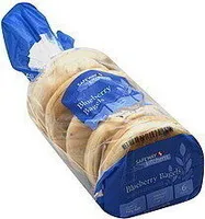 Sliced Blueberry Bagels