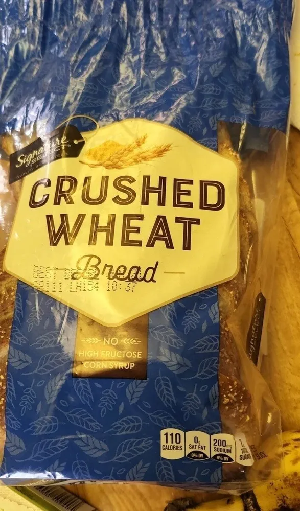 Crushed wheat