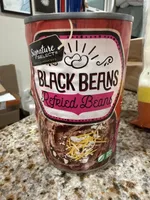 Select refried black beans
