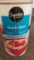 Signature select quick oats whole grain oat cereal